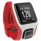 Relógio Monitor Cardíaco TomTom Branco com Vermelho