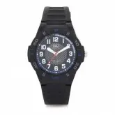 Relógio Q&Q Preto com Azul GW36J-003Y