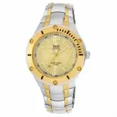 Relógio QeQ Masculino F342-003Y - PRATA/DOURADO