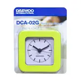 Relógio Com Alarme Daewoo International Dca-02G - Verde