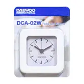 Relógio Com Alarme Daewoo International Dca-02W - Branc