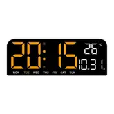 Reloj Espelho Led Gh0707 Alarme/Temperatura Laran$