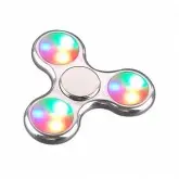 Spinner Anti Stress Com Led - Cromado