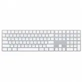 Teclado Apple Magic Keyboard MQ052LZ/A com Bluetooth/Lightning Inglês - Branco