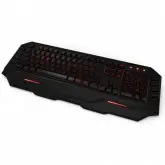 TECLADO GAMER OZONE GAMING GEAR, MEMBRANA, VERMELHO - OZBLADE Español