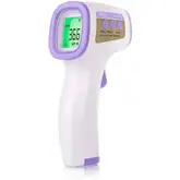 Termómetro Infrarrojo Digital Yrk-002A - Blanco Y Azul