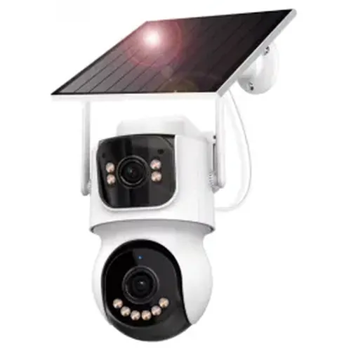 Camara De Seguridad Smart Solar Tq9-Av4-4Gq / 4Mp X2 /