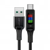Cabo Acefast Type-C Macho a USB Macho C7-04 1.2M - Preto