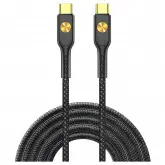 Cabo Wiwu City Wi-C035 Usb-C Macho A Usb-C Macho 100W / 1.2M - Preto