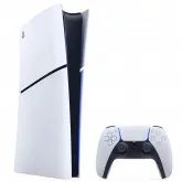 Console Sony Playstation 5 Slim Cfi-2000 B01 1Tb / 8K / 4K / Digital Edition / 110V - Branco (Japones)