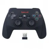 Controle Redragon G808 Harrow Vibration Para Ps3 / Pc / Wireless - Preto