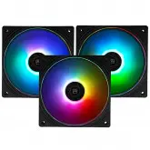 Cooler Para Gabinete Thermalright Tl-S12-S 12X12 / Argb - Preto (Kit Com 3)