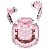 Fone De Ouvido Acefast T8/At8 Crystal 2 Tws Earbuds / Bluetooth - Lotus Rosa