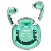 Fone De Ouvido Acefast T8/At8 Crystal 2 Tws Earbuds / Bluetooth - Mint Verde