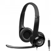 Fone De Ouvido Logitech H390 Stereo / Com Fio - Preto (981-000014)