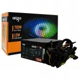 Fonte De Alimentacao Aigo Warrior Ak700 700W Atx / Nao Modular / Rgb