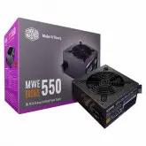 Fonte De Alimentacao Cooler Master Mwe 550W Atx / Nao Modular / 80 Plus Bronze - Mpe-5501-Acaab-Us