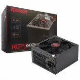 Fonte De Alimentacao Redragon Gc-Ps002 600W Atx / Nao Modular / 80 Plus Bronze