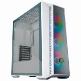 Gabinete Gamer Cooler Master Masterbox 520 Mesh Mid Tower / 3 Cooler / Argb - Branco (Mb520-Wgnn-S00)