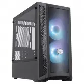 Gabinete Gamer Cooler Master Masterbox Mb311L Mini Tower / 2 Cooler / Argb - Preto (Mcb-B311L-Kgnn-S02)