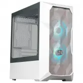 Gabinete Gamer Cooler Master Masterbox Td300 Mesh Rgb / 2 Cooler - Branco (Td300-Wgnn-S00)