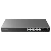 Hub Switch Grandstream Gwn7802P 16 Portas Gigabit Poe+ L2+ 4Sfp / 240W - 10/100/1000Mbps