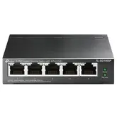 Hub Switch Tp-Link Tl-Sg1005P 5 Portas - 10/100/1000Mbps