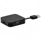 Hub Usb 2.0 Mtek Hb-420 4 Portas - Preto
