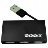 Hub Usb 2.0 Satellite A-Hub08 4 Portas - Preto