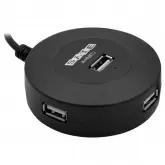 Hub Usb 2.0 Satellite A-Hub12 4 Portas - Preto