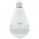 Lampada Com Camera Krab Kbllc360 Panorama Wifi / 360 - Branco