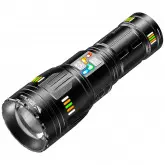 Lanterna Smiling Shark Sd-5995 3.7V / Ip55 - Preto