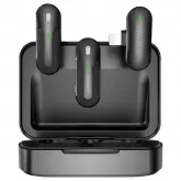 Microfone Wiwu Duo Mini para Smartphone Wireless / Lightning - Preto (WI-WM002)
