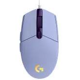 Mouse Gamer Logitech G203 Lightsync Usb / Rgb - Roxo (910-005852)
