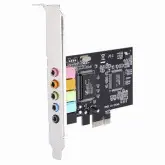 Placa De Som Pci Express 5.1Ch