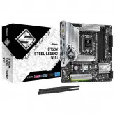 Placa Mae ASRock B760M Steel Legend Wi-Fi Socket LGA 1700 / DDR5