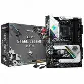Placa Mae Asrock X570 Steel Legend Wi-Fi Ax Socket Am4 / Ddr4