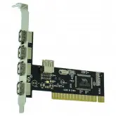 Placa Pci 4 + 1 Saida Usb 2.0
