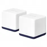 Roteador Mercusys Halo H50G Whole Home Mesh Wi-Fi Ac1900 Dual Band / 2.4Ghz / 5Ghz - Branco (Kit Com 2)