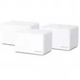 Roteador Mercusys Halo H80X Whole Home Mesh AX3000 Dual Band / 2.4GHz / 5GHz / Wi-Fi 6 - Branco (Kit com 3)