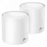 Roteador Tp-Link Deco X20 Whole Home Mesh Wi-Fi Ax1800 Dual Band / 2.4Ghz / 5Ghz - Branco (Kit Com 2)