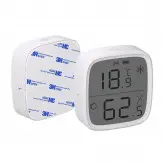Sensor De Temperatura E Umidade Sonoff Zigbee / Lcd Smart - Branco