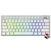 Teclado Gamer Mecanico Redragon K632W-Rgb-Pro Horus Mini Pro Wireless / Rgb / Red / Ingles - Branco