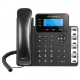 Telefone Ip Grandstream Gxp1630 Com Fio / 3 Linhas / 3 Sip / Bivolt - Preto