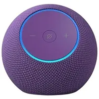 Caixa De Som Amazon Echo Dot Max Alexa / Bluetooth - Roxo em Visão Vip