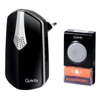 Campainha Eletrônica Quanta Qtcwe05I / Wireless - Preto em Visão Vip