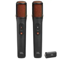 Microfone Jbl Easysing Mics Wireless - Preto (Kit Com 2) em Visão Vip