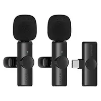 Microfone Satellite A-Mk231 Wireless / Usb-C - Preto em Visão Vip