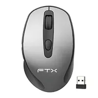 Mouse Ftx Mwb40 Wireless / Bluetooth - Cinza / Preto em Visão Vip