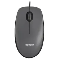 Mouse Logitech M100 Usb - Cinza (910-001601) em Visão Vip